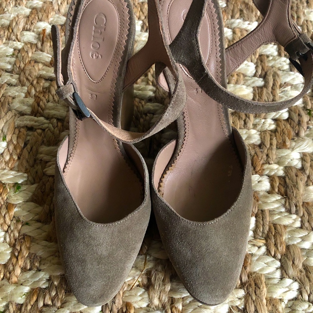 Chloe platform heels shoes size 37